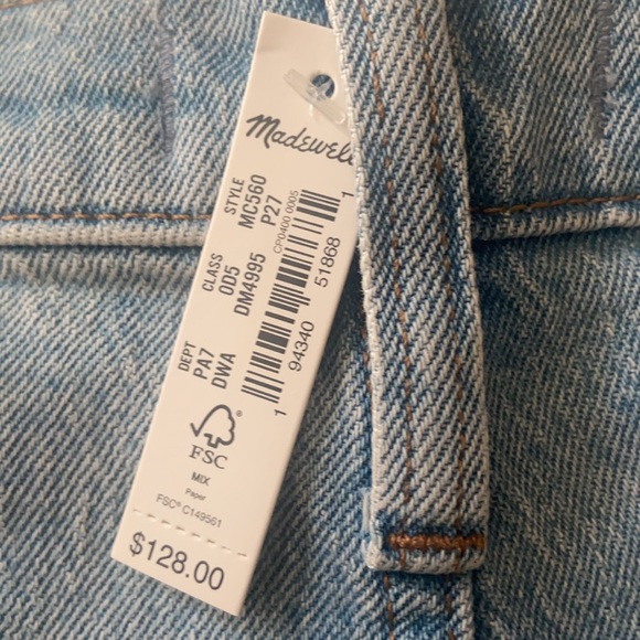 Madewell high rise crop jeans - Picture 9 of 14